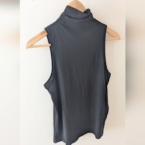 J. Crew Black Turtleneck Tank